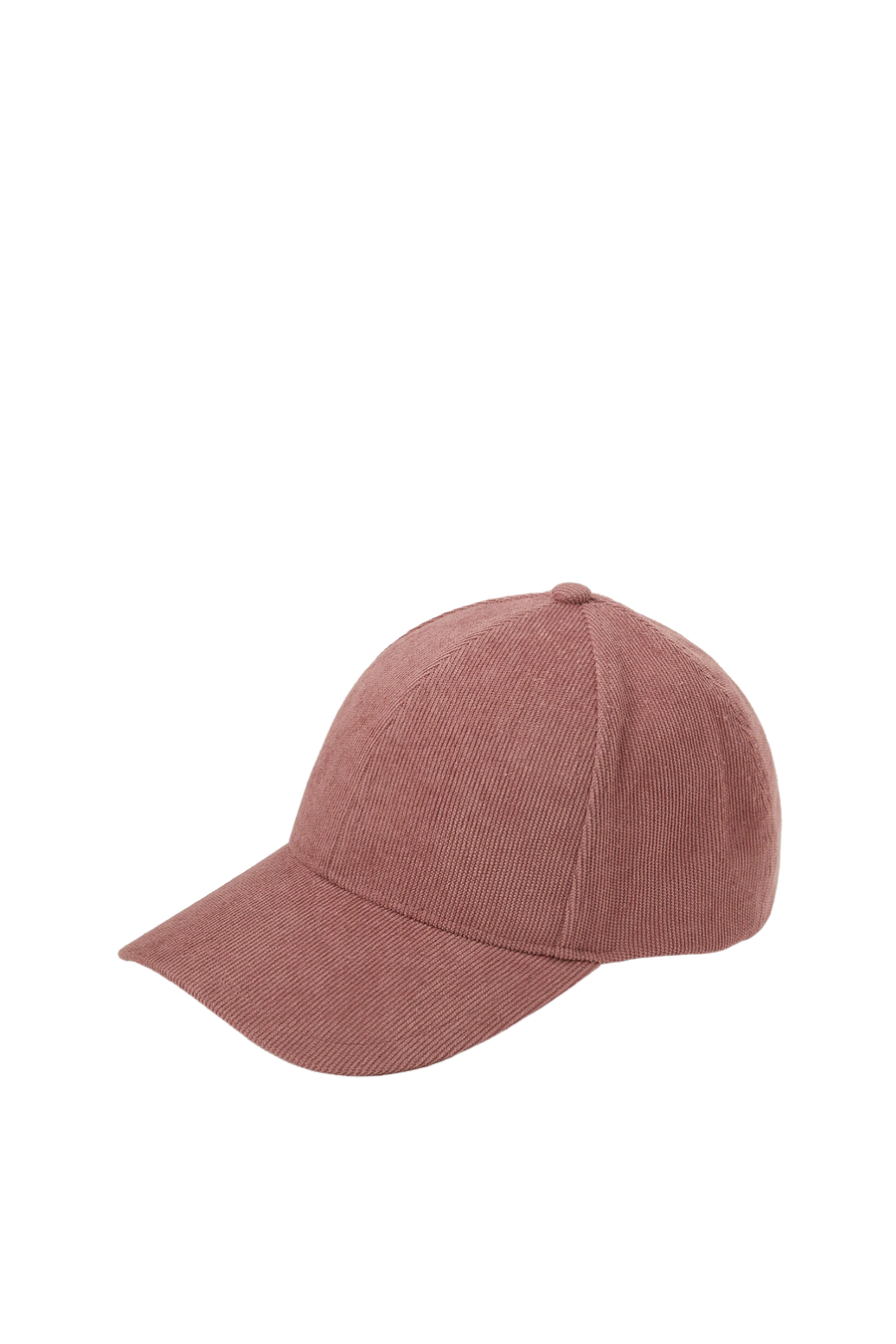 Dusty Rose Baseball Cap with Curved Brim, Classic Casual Style
