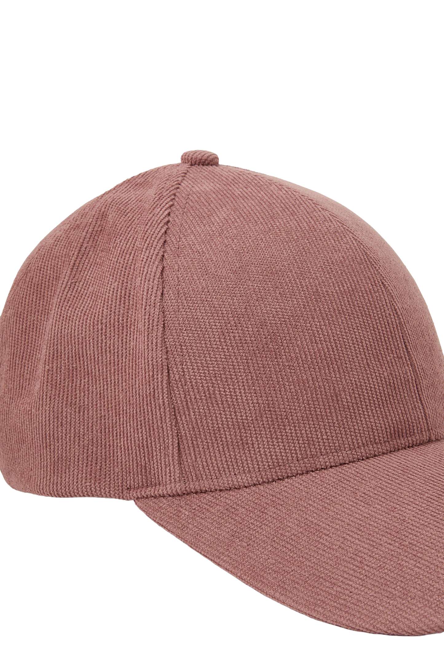 Dusty Rose Baseball Cap with Curved Brim, Classic Casual Style